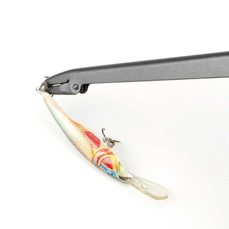 Crazy Shark Stainless Steel Fish Hook Remover Extractor Unhooking Device Fish Clamp Clip Catch Fishing Tool Fish Tackle Control