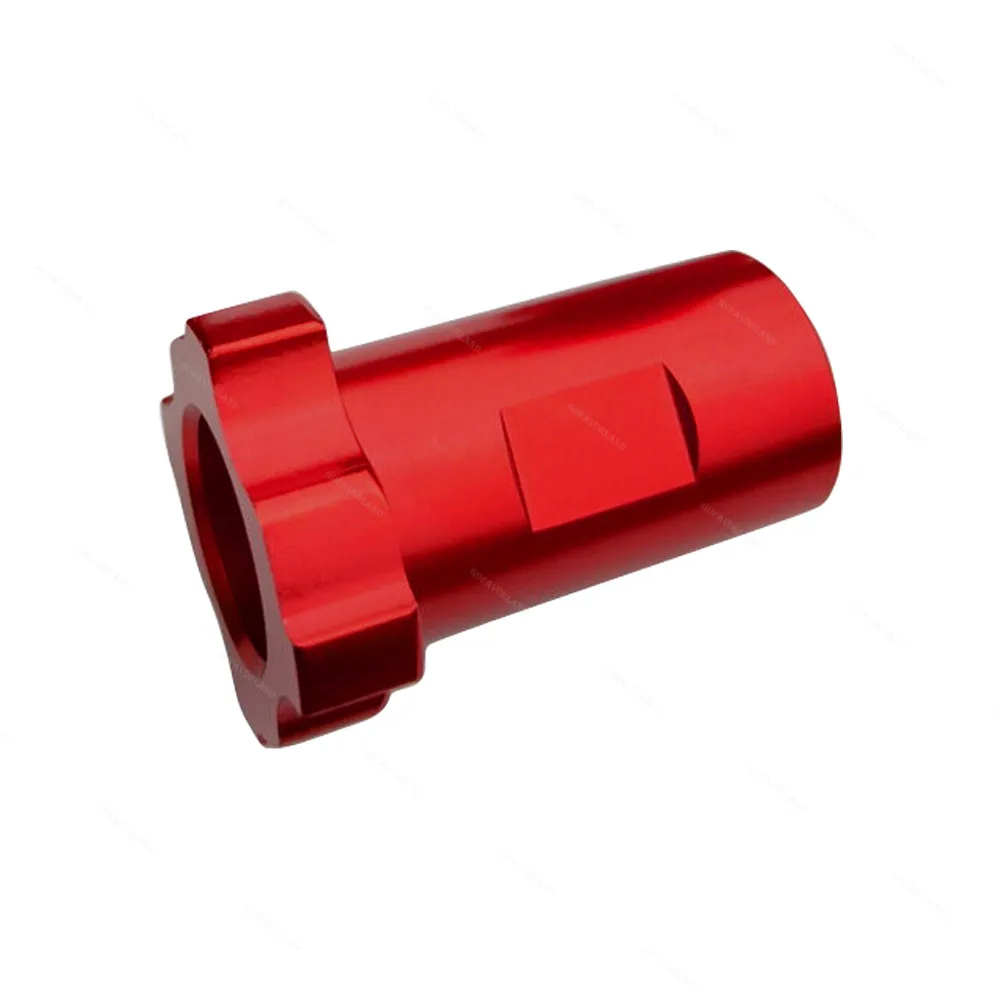 Konektor Senapan Semprot Ulir Internal M14x1mm Aluminium Merah untuk Adaptor PPS