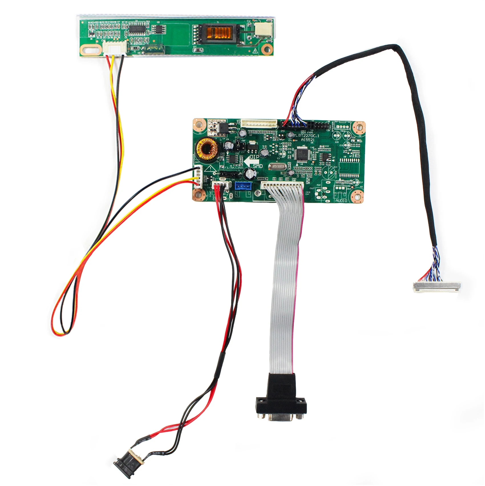 VGA وحدة تحكم بشاشة إل سي دي مجلس ل 15.6 بوصة LP156WH1 B156XW01 N156B3 CLAA156WA01A 1366x768 LCD شاشة