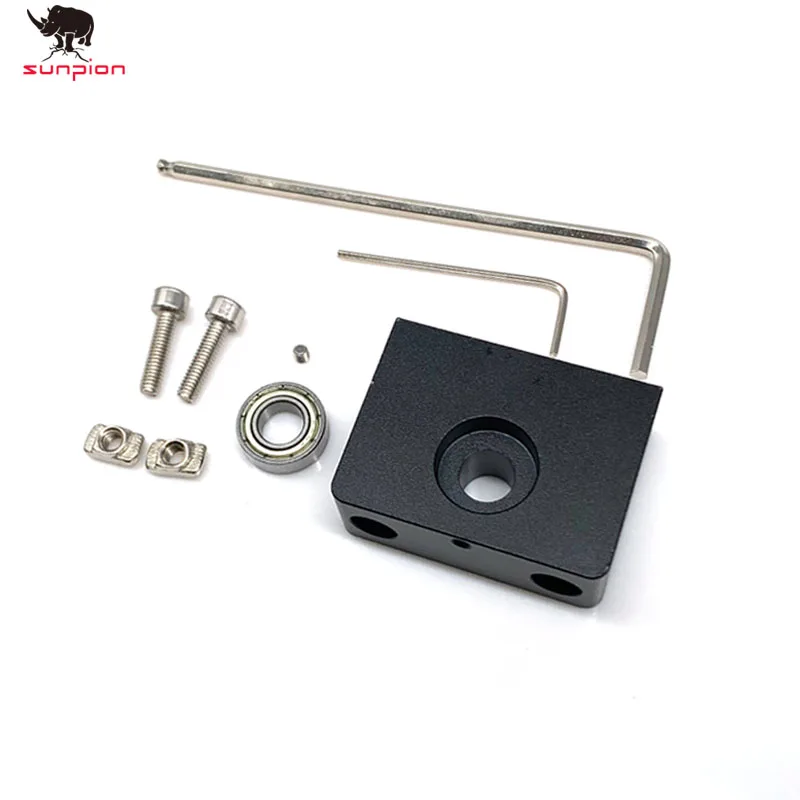 3D Printer Upgrade Aluminum Z-Axis Leadscrew Top Mount for CR-10/CR-10S, Ender 3/Ender 3Pro Metal Z-Rod Bearing Holder