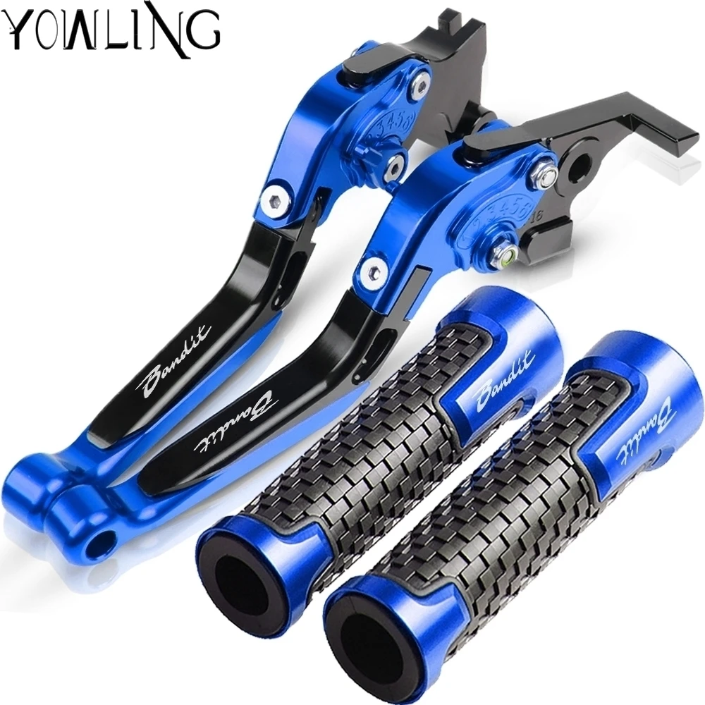 

Motorcycle Handlebar Grips Handle Grips Brake Clutch Levers For SUZUKI GSF1250 BANDIT 2008 2009 2010 2011 2012 2013 2014 2015