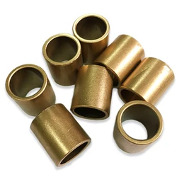 5PCS Inner Diameter 3 4 5 6mm Self-Lubricating Bearing Powder Metallurgy Oil Copper Bushing Guide Sleeve Height 3-10mm