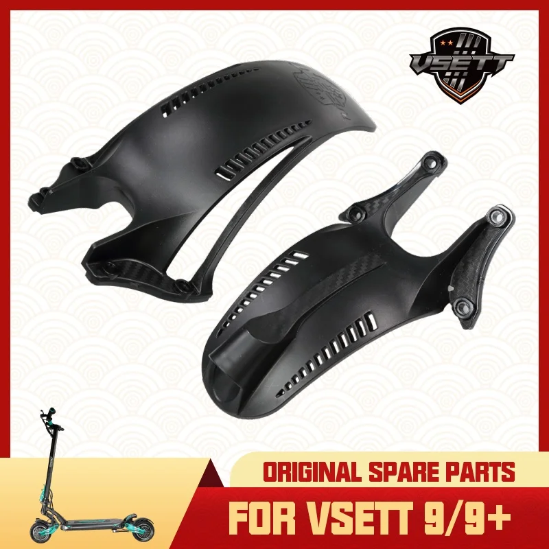 Original VSETT Front Fender & Rear Fender for VSETT 9 9+ Electric Scooter Mudguard MACURY Wheel Cover Spare Parts Tyre Guard