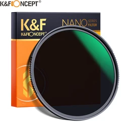 HD fixed ND64 Filter Camera Lens Multi-Layer Nano X Coating Filter Density 49mm 52mm 58mm 62mm 67mm 72mm 77mm 82mm