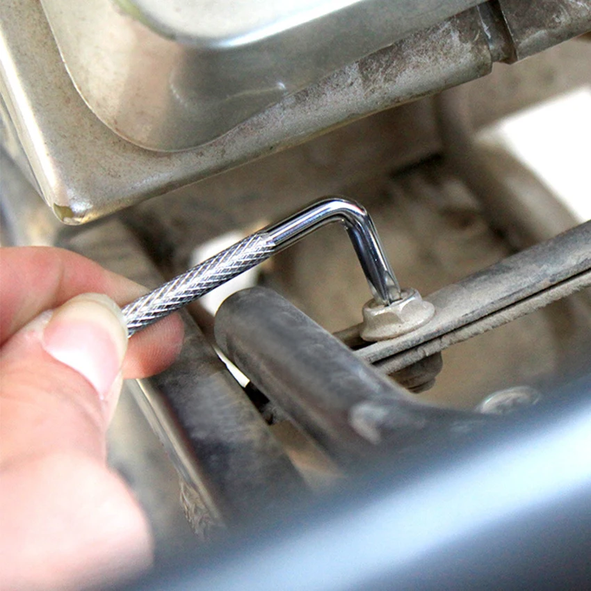 3 pz/set cacciavite di Offset di 5mm 6mm 8mm, acciaio 45 #, specchio lucidato, cacciaviti doppi di riparazione delle teste per la famiglia automatica