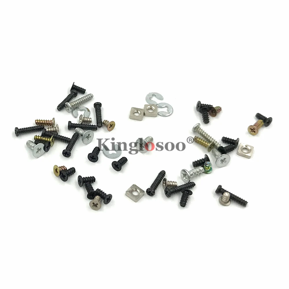 Conjunto completo de tornillos de repuesto para consola Nintendo 3DS