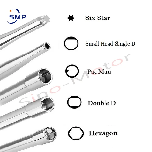 Imagen 2 del producto Herramienta manual de ajuste de carburador Pac Man, destornillador hexagonal doble D, herramienta de reparación de ajuste de velocidad de motosierra
