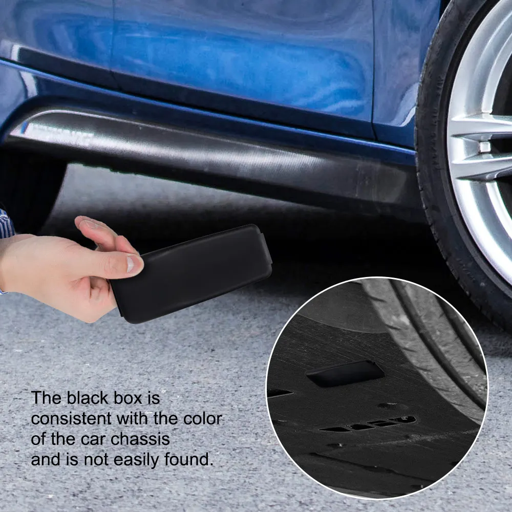 Magnetic Car key Holder case spare emergency Outdoor Stash Key Safe Box With Magnet For Home Office Car Truck Caravan Secret Box