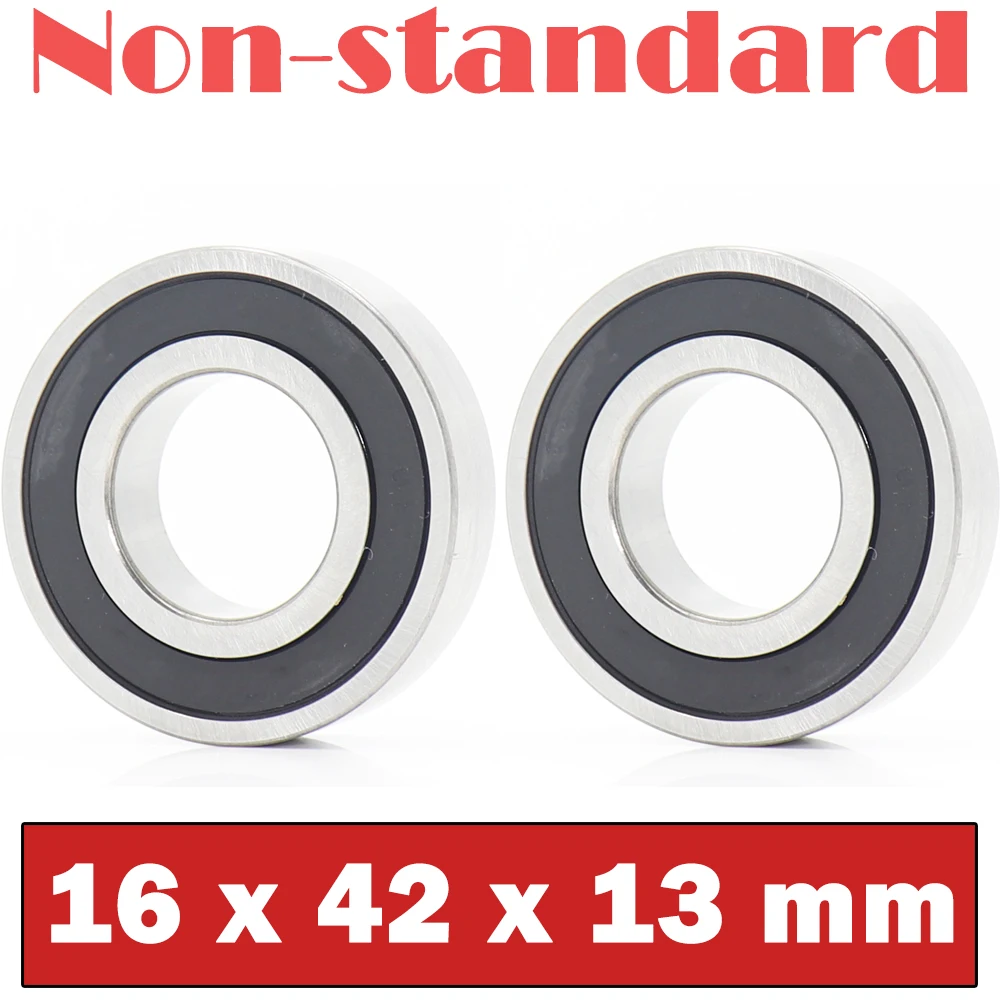 164213 nicht-standard Ball Lager (2 PCS) innen Durchmesser 16 mm Nicht Standard Lager 16*42*13mm