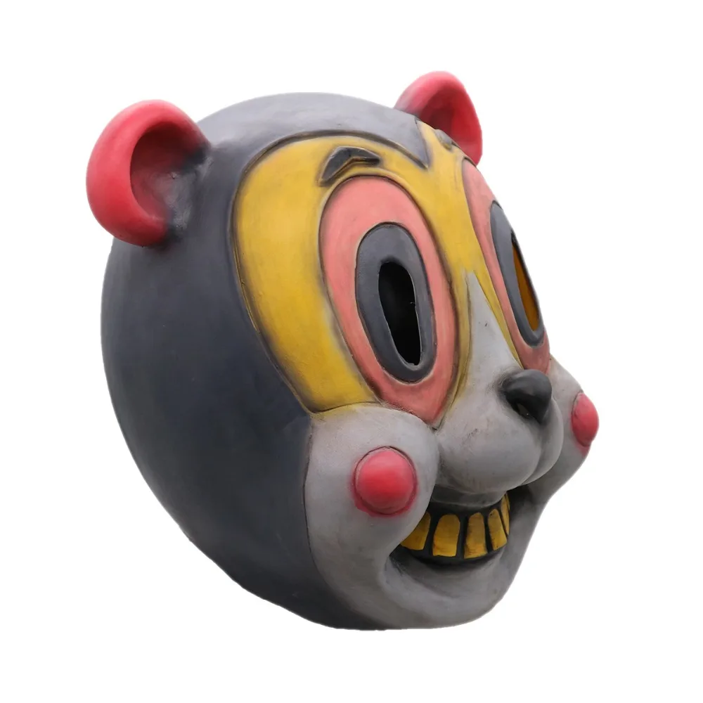 أكاديمية مظلة قناع الطرف الديكور الدعائم اللاتكس قناع رأس مضحك العين أقنعة الجدة الحيوان هالوين تأثيري قناع