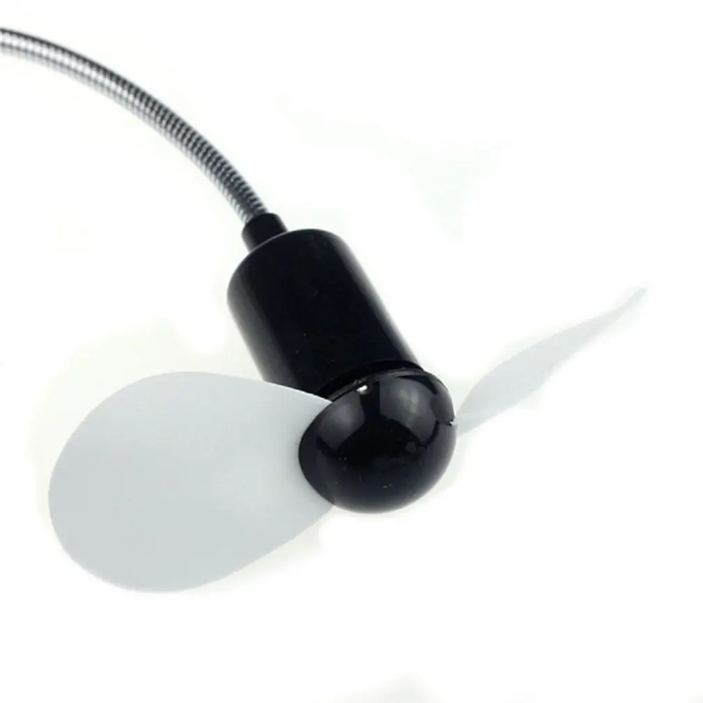 مروحة ثعبان صغير صامت لينة ورقة مروحة ماوس Usb للكمبيوتر مروحة انحناء بحرية صغيرة لينة ورقة ثعبان مروحة كاتمة للصوت