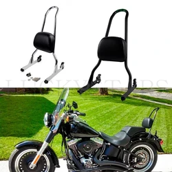 Detachables Passenger Backrest Sissy Bar For Harley Softail Custom Springer Fat Boy Cross Bones Night Train CVO Convertible