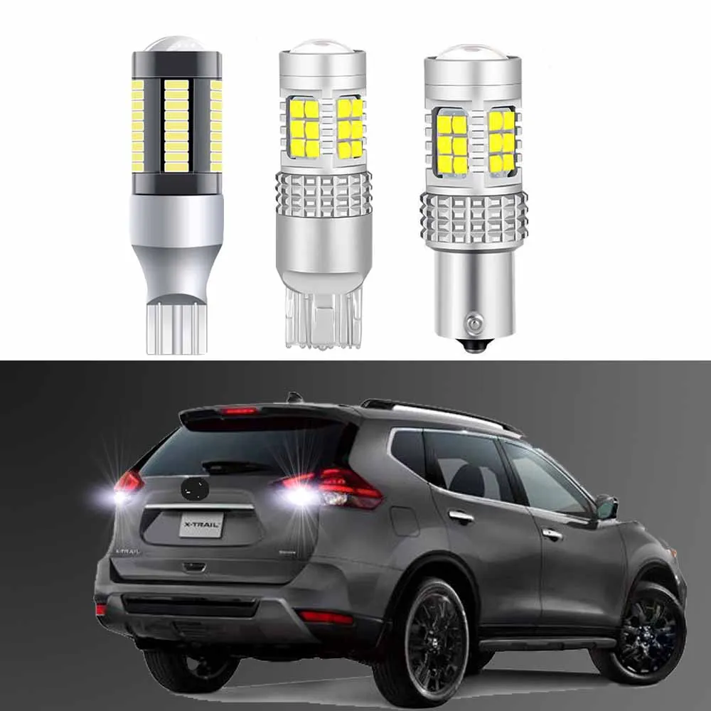

2 шт. для Nissan X-trail X Trail T30 T31 T32 2001-2015 2016 2017 2018 светодиодный 2019 светодиодная задняя фонарь Canbus без ошибок