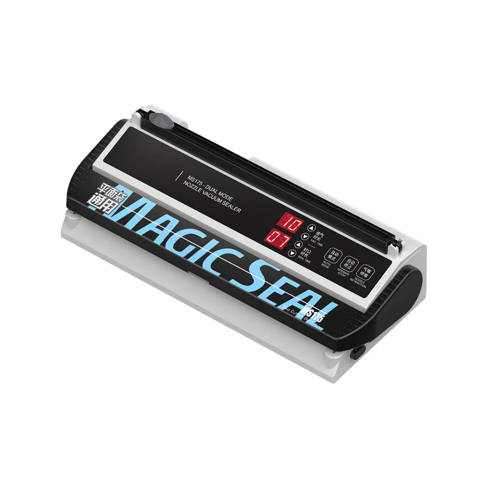 Портативный бытовой вакуумный упаковщик для кухни с функциями вакуумная упаковка, сохранение пищевых продуктов, герметизация, резервуар для осушения