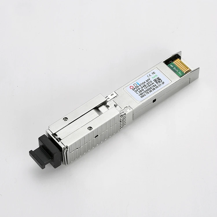 Epon SFP ONU TX 1310/1490nm 20 KM SC Mac Pon Moduletransceiver Tetap