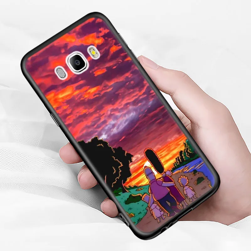 Cool The Simpsons For Samsung Galaxy J8 J7 Duo J6 J5 Prime J4 Plus J3 J2 Core 2018 2017 2016 Silicone Phone Case
