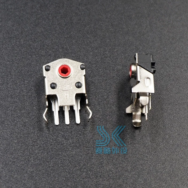 2pcs Original TTC Mouse Encoder Highly Accurate 9mm Red Core Solve sensei RAW RIVAL 100 310 g403 G603 G703  roller wheel problem