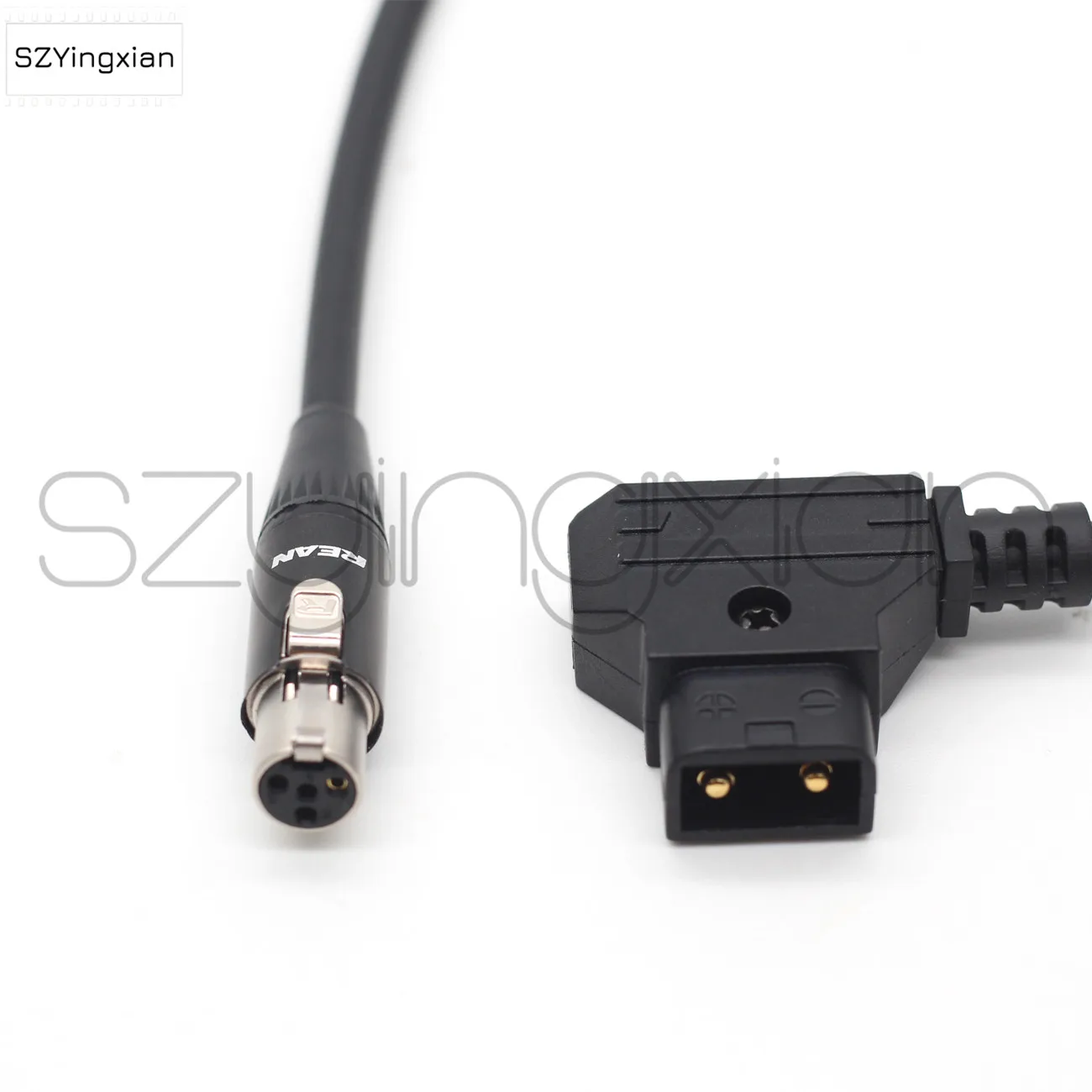 Tvlogic 058/056/055 Monitor Power Cable, D-TAP to TA4F mini XLR 4-pin Female