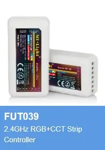 MiLight 2.4G RF FUT035 FUT036 FUT037 FUT038 FUT039 LED Controller Dimmer For Single Color CCT RGB RGBW RGB+CCT Strip Tape Light