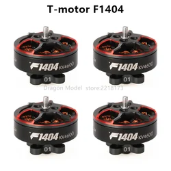 T-motor F1404 1404 2900 3800 4600KV 3-4S Lipo  FPV Brushless Motor 1.5mm Shaft 2.5-4inch Cinewhoop Dutcted RC Racing Drones DIY