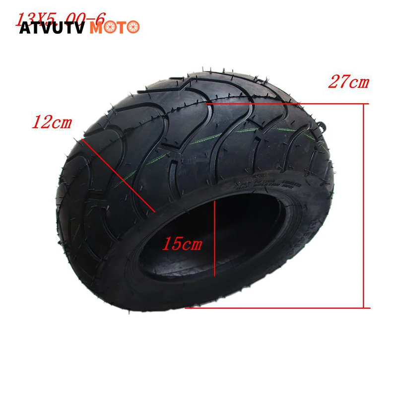 

13X5.00-6 Vacuum Tires Outer Tires 13*5.00-6 Tyre For Karting Electric Scooter Agricultural Snow Sweeper Golf Parts