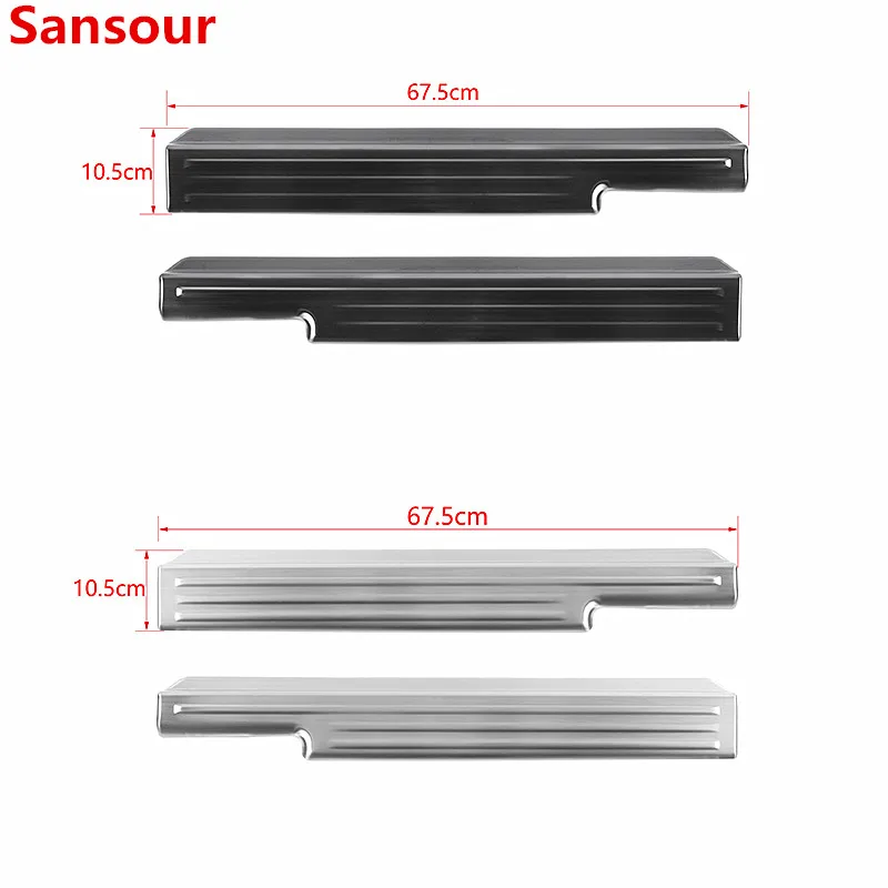 

Sansour Nerf Bars Running Boards for Car Door Sill Scuff Plate Guard Threshold Cover for Suzuki Jimny 2019 2020