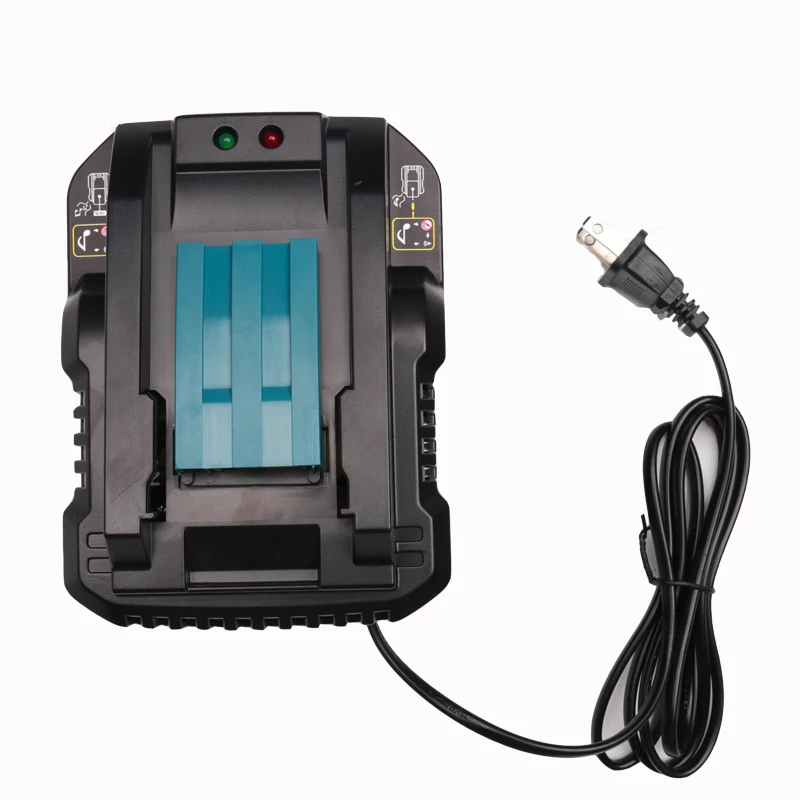 Batería de iones de litio para herramientas eléctricas, cargador con salida 4A, DC18RC, 7,2 V-18V, reemplazo para Makita BL1830, BL1840, BL1850, BL1815, BL1430