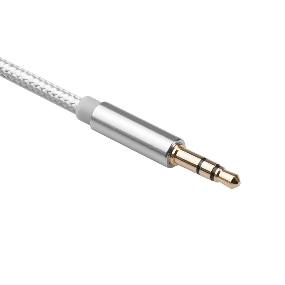 AUX สายแจ็ค3.5มม.ชายชายสายสัญญาณเสียงปลั๊ก Aux สำหรับหูฟัง PC ลำโพง