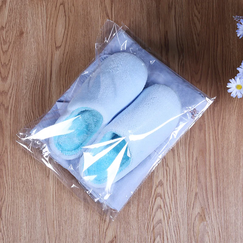 100pcs Width 31-50cm Width Large Clear OPP Adhesive Bags Transparent Poly Resealable Packaging Bag Self Plastic Gift Pouches