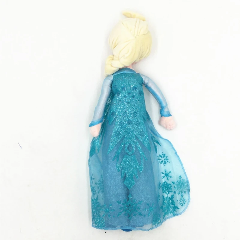 Peluche Disney la reine des neiges pour enfants, 40cm, Elsa, Anna, Olaf, jouet de noël, d'anniversaire