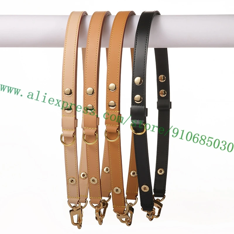 Top Grade Real Calfskin Shoulder Strap For Designer Women Handbag Lady Dauphine Bag Carry Belt Replacement Adjustable 4 Colors