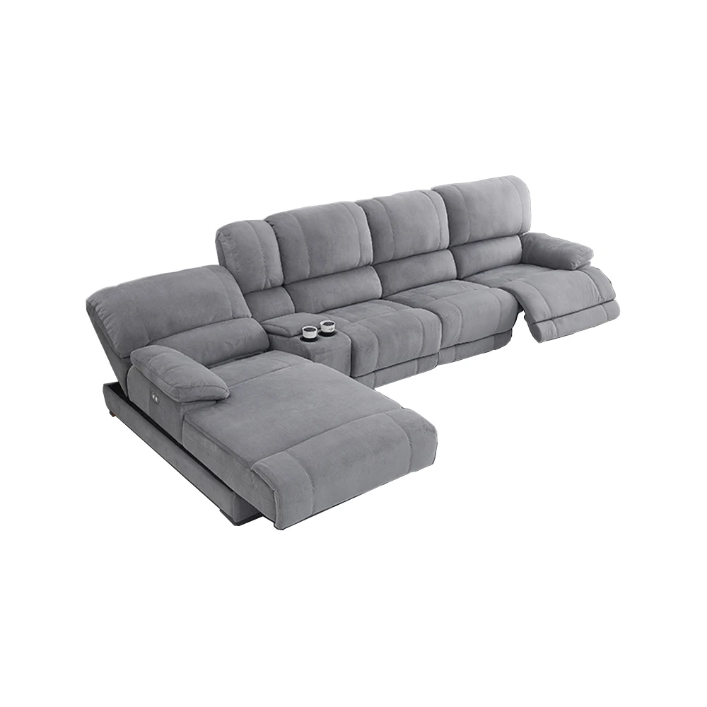 fabric sectional sofa electric recliner  Living Room Sofa set furniture alon couch puff asiento muebles de sala canape sofa cama