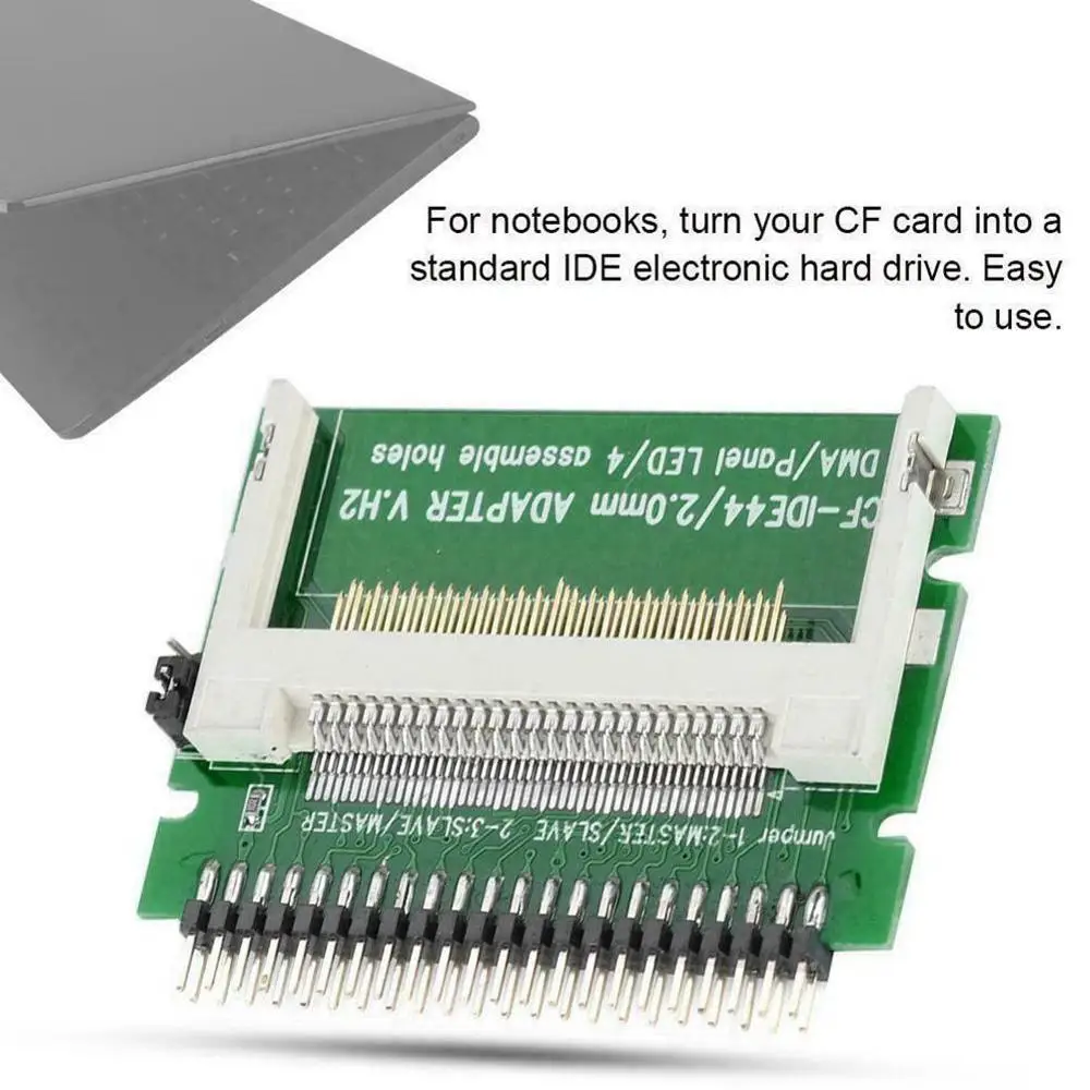 CF To 2.5" 44 Pin Male IDE Hard Disk Drive Adapter Compact Memory Card For Laptop HDD Converter