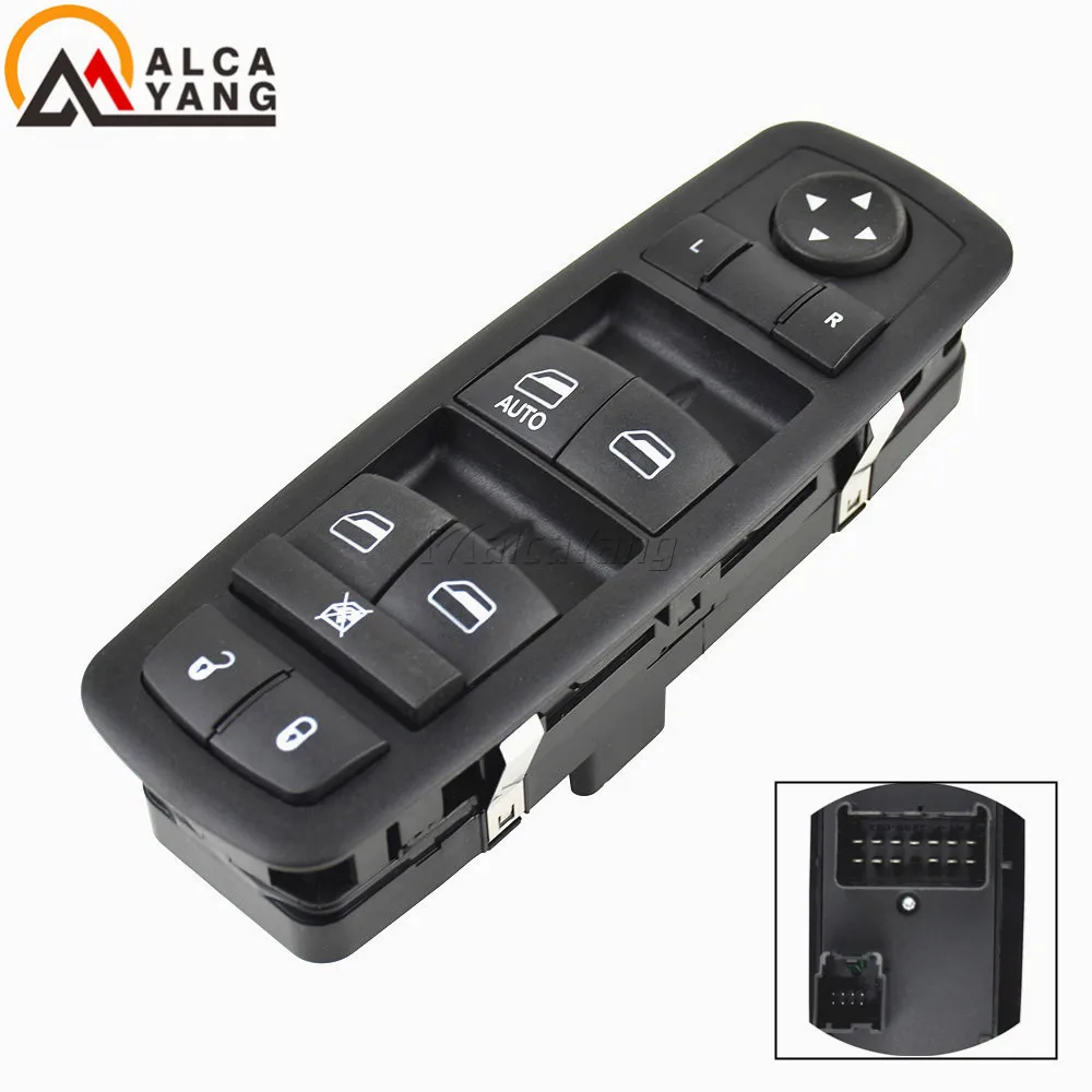 Car Power Master Window Switch 68084001AD For Dodge Journey 2.4L 3.6L V6 2011-2017 Left Side 68084001AB 68084001AC