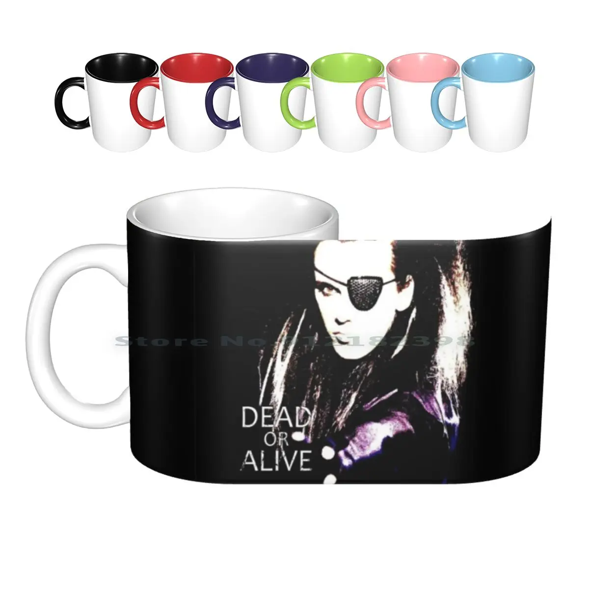 Dead Or Alive Ceramic Mugs Coffee Cups Milk Tea Mug Deadoralive Dead Alive Spin Me Round Pete Burns Pop Music Band Group New