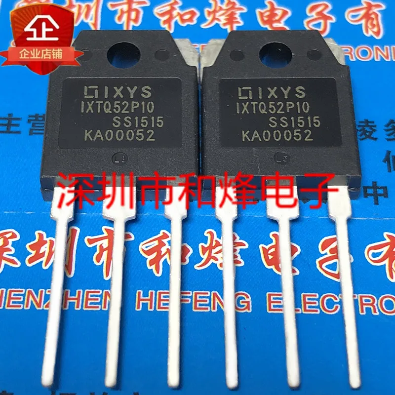(2 Pieces) IXTQ52P10  TO-3P -100V -52A