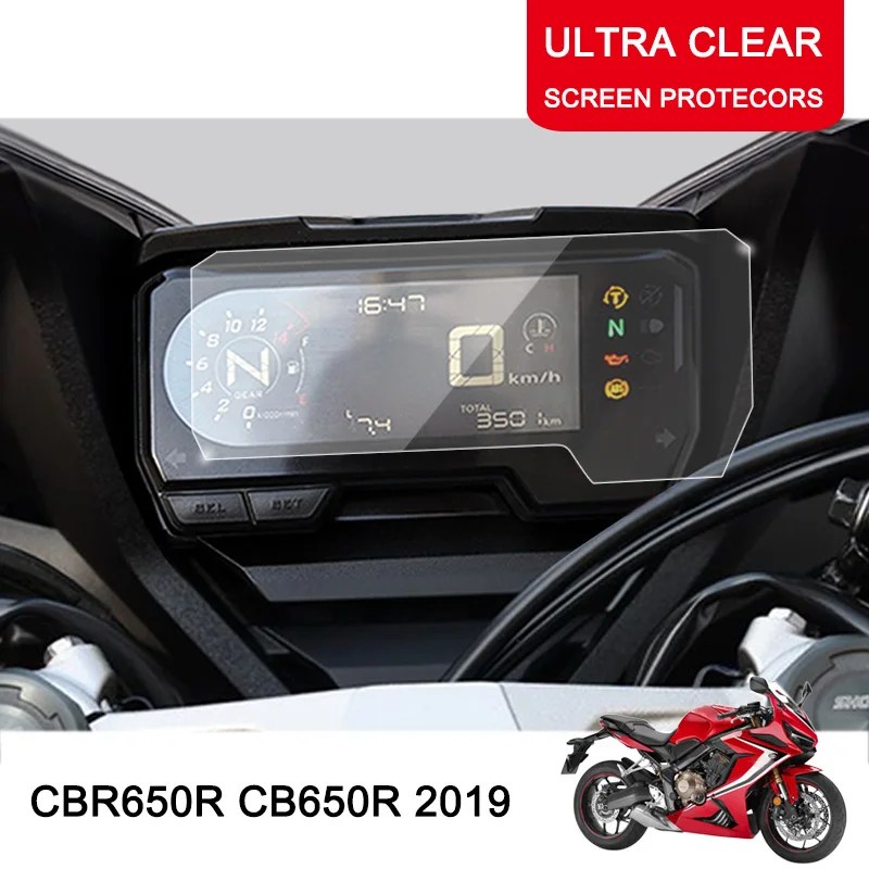 Motorcycle Cluster Scratch Cluster Screen Protection Film Protector Instrument Film for HONDA CBR650R CB650R 2019-2023