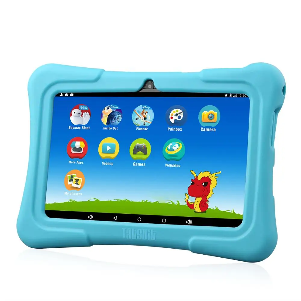 Dragon Touch Y88X Plus Kids Tablet 7 Inch Hd Ips Display Touchscreen Android 8.1 Wifi 1Gb/16Gb met Tablet Tas Android Tablet Pc