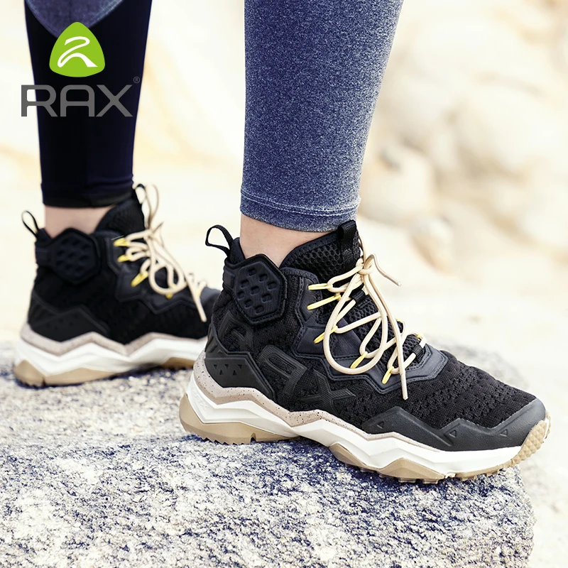 RAX  spring Warm Men Hiking Shoes Winter Outdoor Walking hunting boots Mountain Sport women Climbing Sneakers   trekking shoes