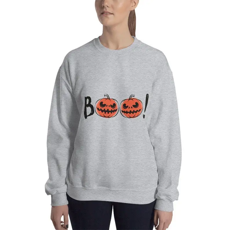 Unisex Halloween sweatshirt Pumpkin Jack Lantern Sweatshirt Halloween Costume Thicken Warm Women Sweatshirts Lady Fashion cotton