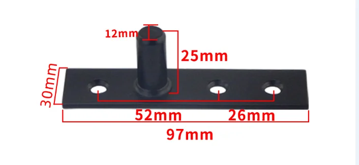 Imagem -06 - Pivô Automático Porta Closer Porta de Vidro Rotativa sem Cavar Floor Spring 80110kg Aço Inoxidável