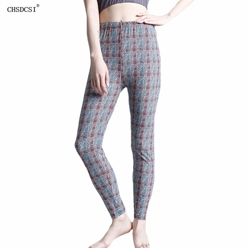 CHSDCSI 2021 Thời Trang Cao Cấp Thể Thao Legging Nữ Tập Luyện Thể Dục, Chạy Bộ Push Up Quần Thoáng Khí Kẻ Sọc Quần