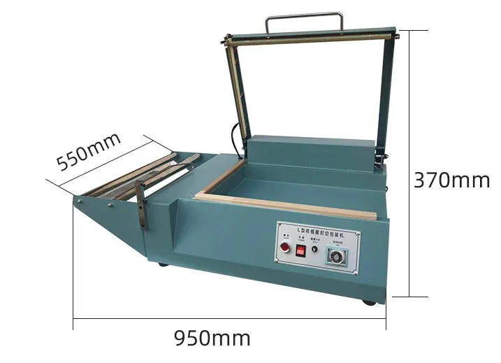 FQL-380L Manual Shrink Film Sealing And Cutting Machine 220V L Type Sealing And Cutting Machine Sealing Machine