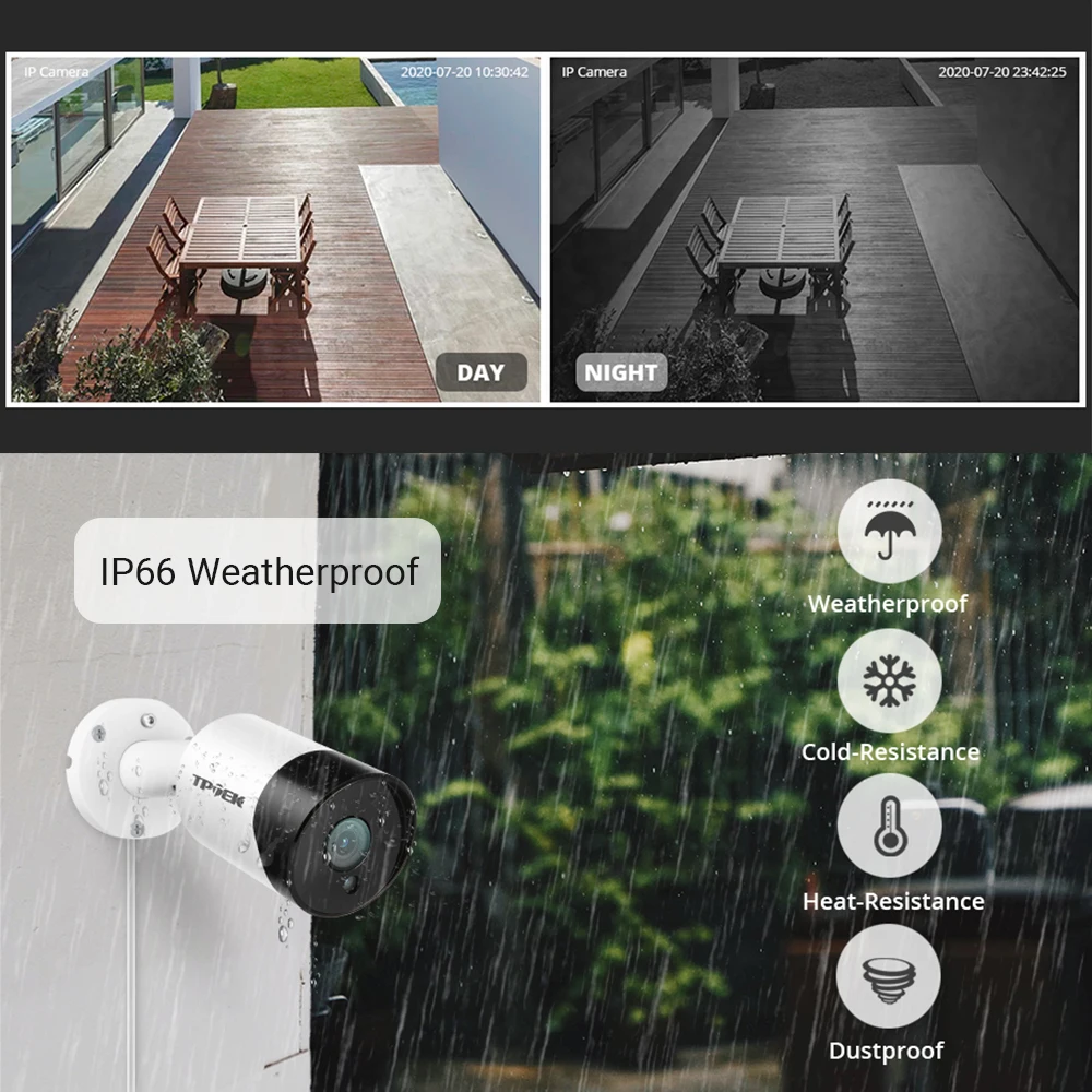 5MP PoE IP Camera Outdoor Audio Waterproof Night Vision Video Surveillance Security IP Camera For NVR System XMeye 3MP IP Camara