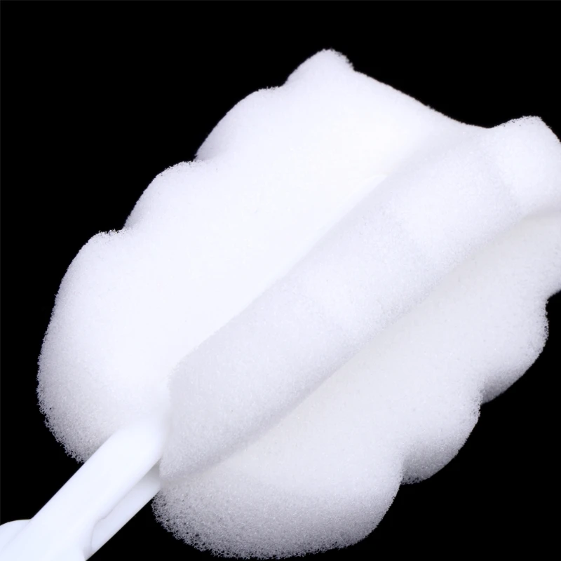 Garrafa de alimentação de leite do bebê esponja escova mamilo limpeza copo purificador ferramenta mais limpa