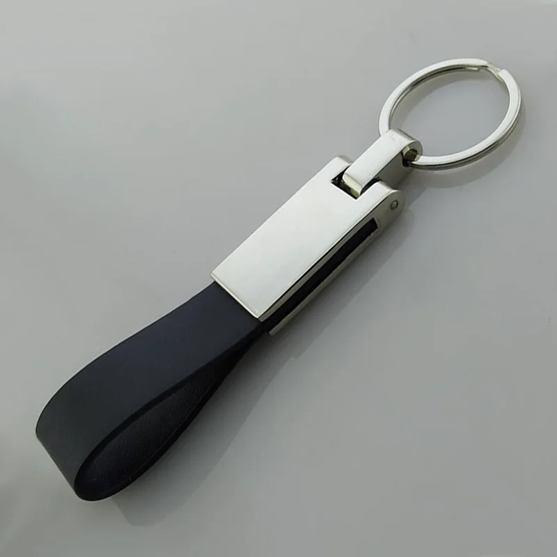 Fashion Anti-lost Car Keychain Leather Key Chain New Metal Auto Vehicle Keyring Holder Accessories Gift for Husband Keys