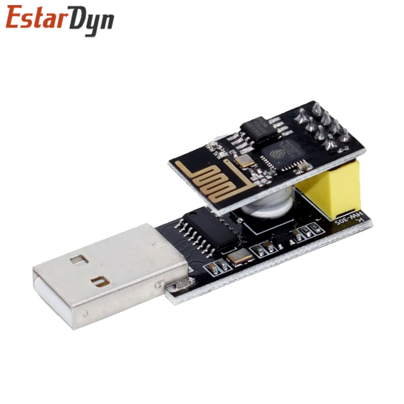 ESP01 Programmer Adapter UART GPIO0 ESP-01 Adaptater ESP8266 CH340G USB to ESP8266 Serial Wireless Wifi developent Board Module