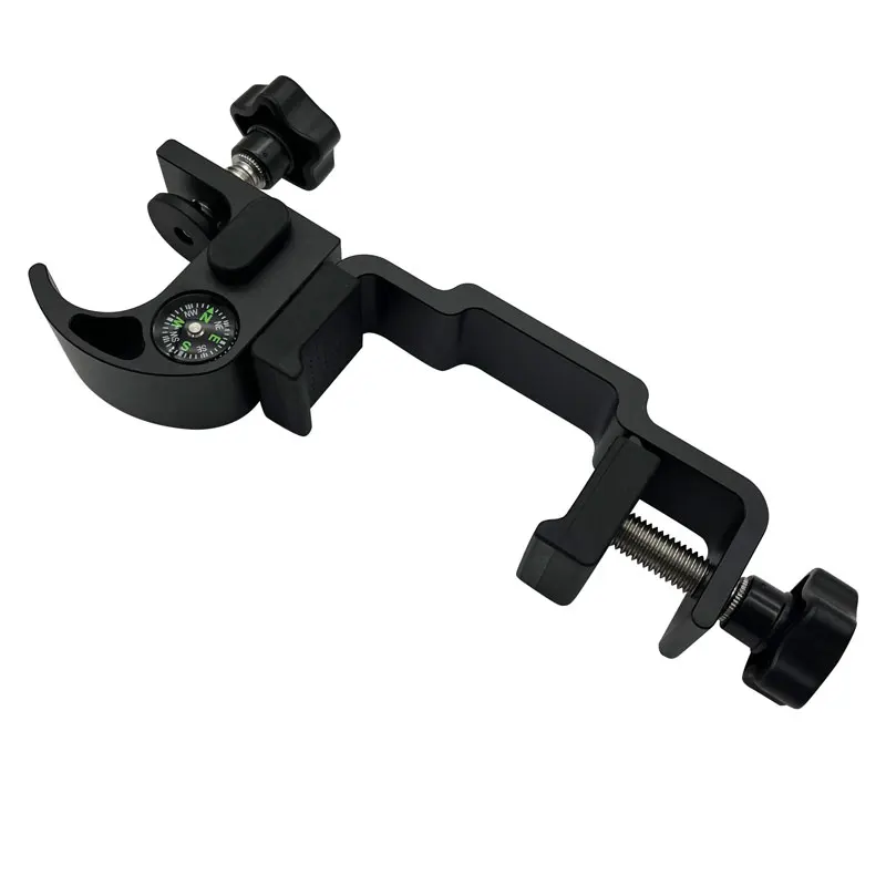 GNSS GPS Pole Clamp With Compass & Open Data Collector Cradle Pole Holder Mount Dropshipping