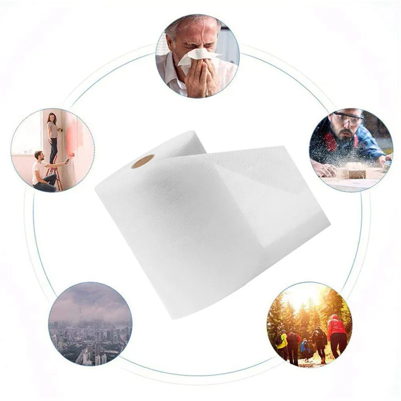 Syunss 20M/10M Disposable Meltblown Cloth Meltblown Nonwoven Mask Filter Fabric for Mask Filtering Layer Application Breathable