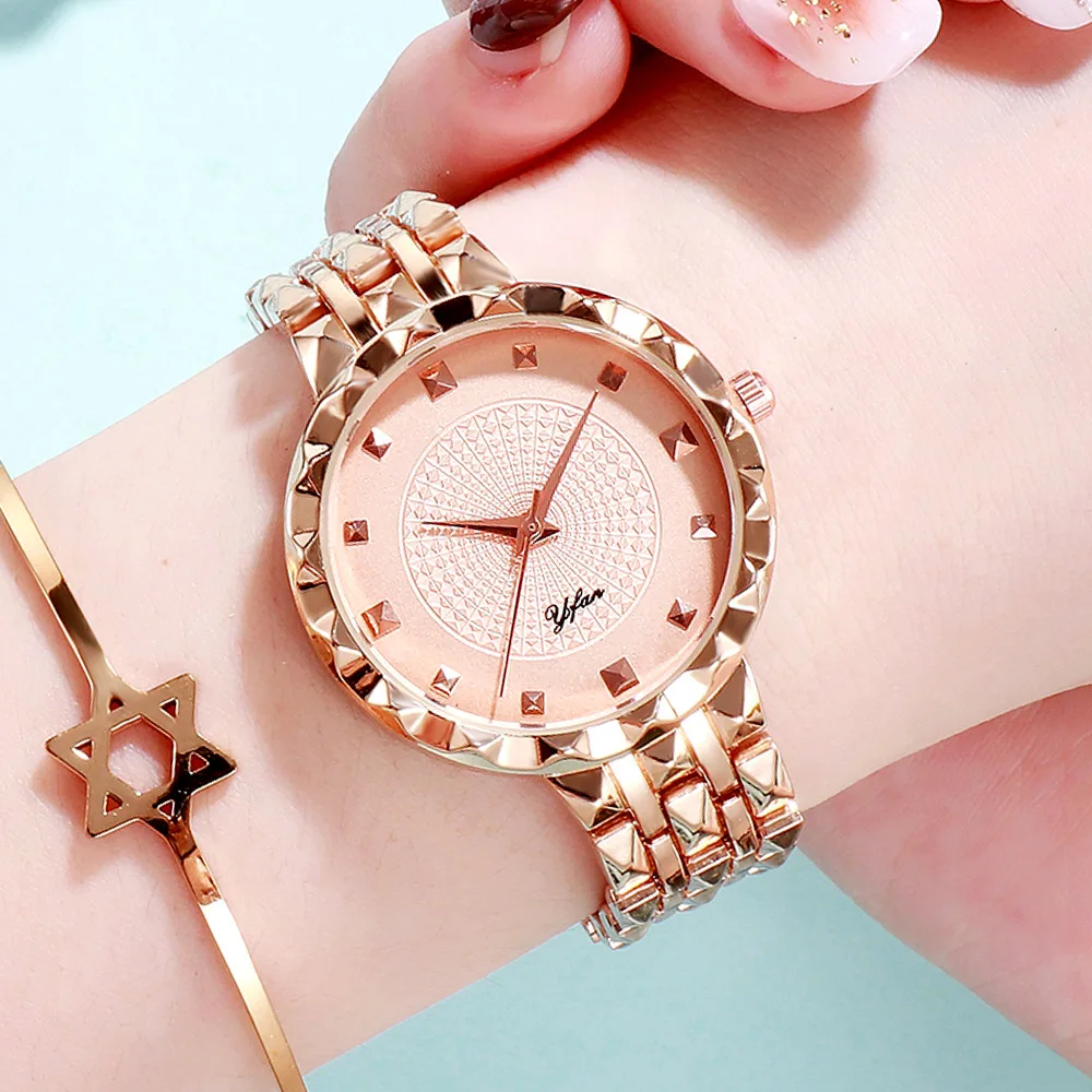 Watches Women Fashion Luxury Stainless Steel Ladies Bracelet Watch Quartz Dress Wristwatch Feminino Reloj Mujer Wrist  for Gift